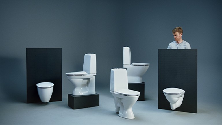 Ifö Spira toilet range